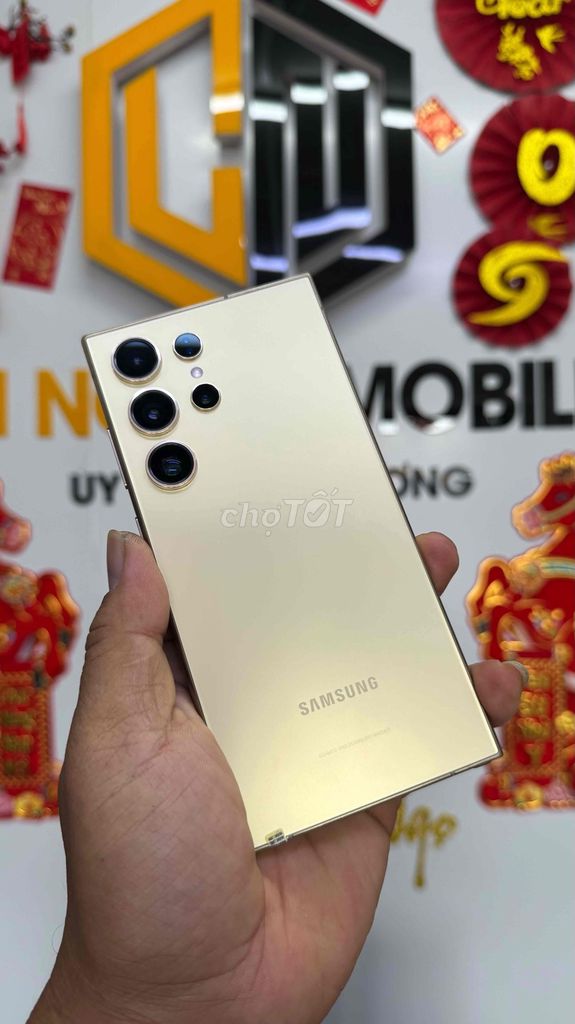 Samsung S24 Ultra 256GB Vàng Titan. Mua bán Điện thoại tại Quận Ninh Kiều Cần Thơ được đăng bởi Lợi Ngọc mobile hình 1