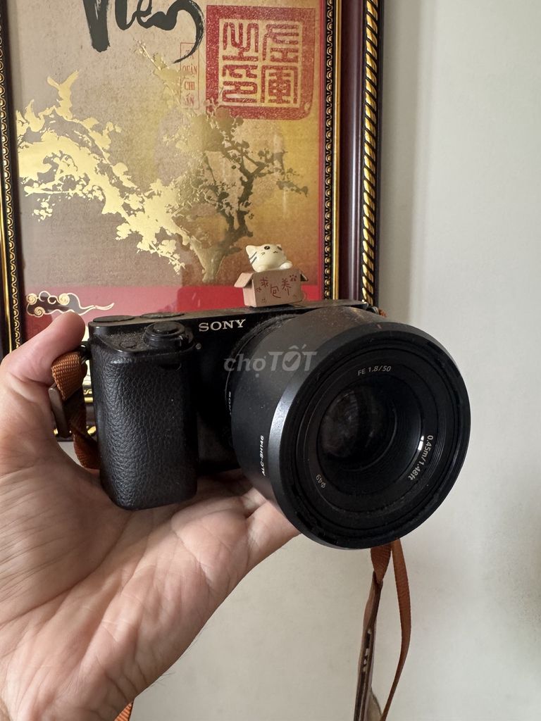 Combo Sony A6000 đen+Lens FE 50mmf/1.8. Mua bán Máy ảnh, Máy quay tại Quận 7 Tp Hồ Chí Minh được đăng bởi Duy Tran hình 1