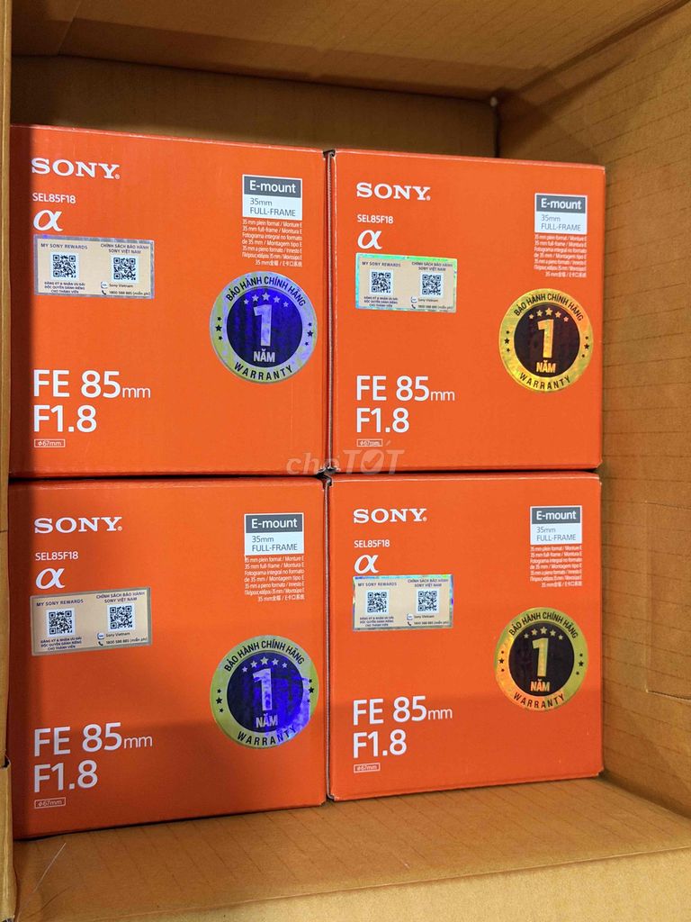 Ống kính Sony FE 85mm F1.8 E-mount. Mua bán Máy ảnh, Máy quay tại Quận 12 Tp Hồ Chí Minh được đăng bởi Thiên Trần hình 1