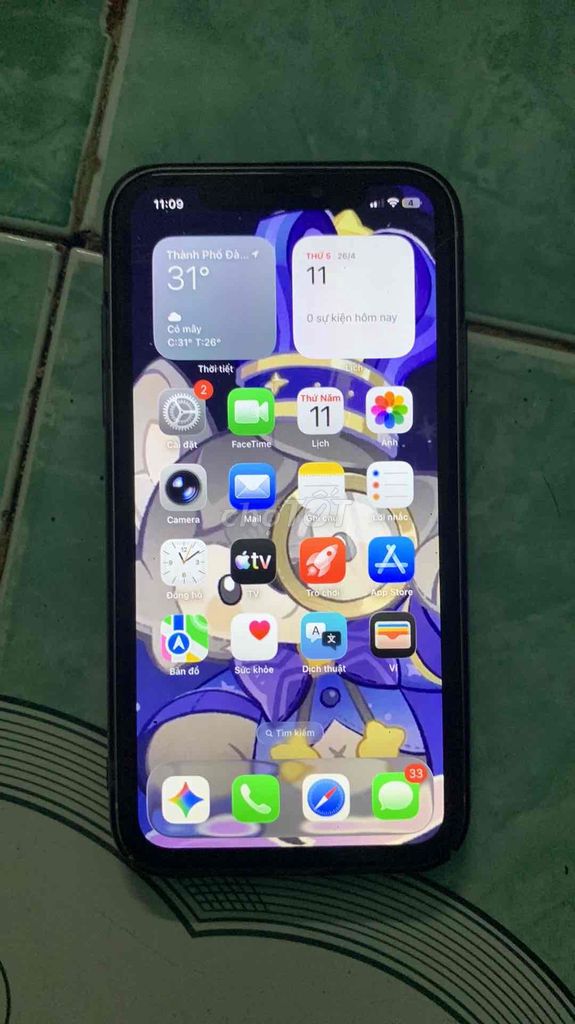 iPhone 11 256GB Đen. Mua bán Điện thoại tại Quận Cẩm Lệ Đà Nẵng được đăng bởi Tân Trần hình 1