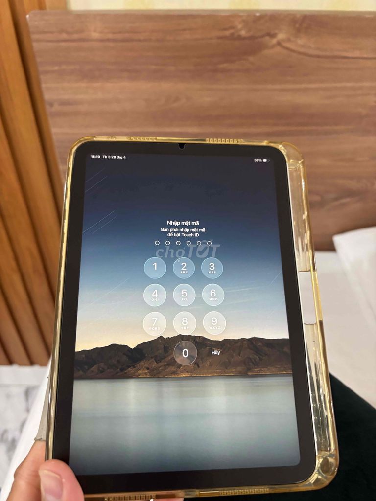 Apple iPad mini 7 Vàng Đã sử dụng. Mua bán Máy tính bảng tại Thành phố Thủ Dầu Một Bình Dương được đăng bởi Vũ Lý hình 1