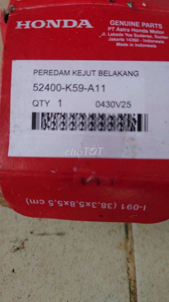 Phuộc sau Honda Vario 125 Đen. Mua bán Phụ tùng xe tại Quận Liên Chiểu Đà Nẵng được đăng bởi BÁNH MÌ MIN hình 3