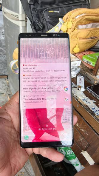 Samsung Note 8 Đen Màn hình ám. Mua bán Điện thoại tại Quận 1 Tp Hồ Chí Minh được đăng bởi Hội Đồ Điện Tử hình 1