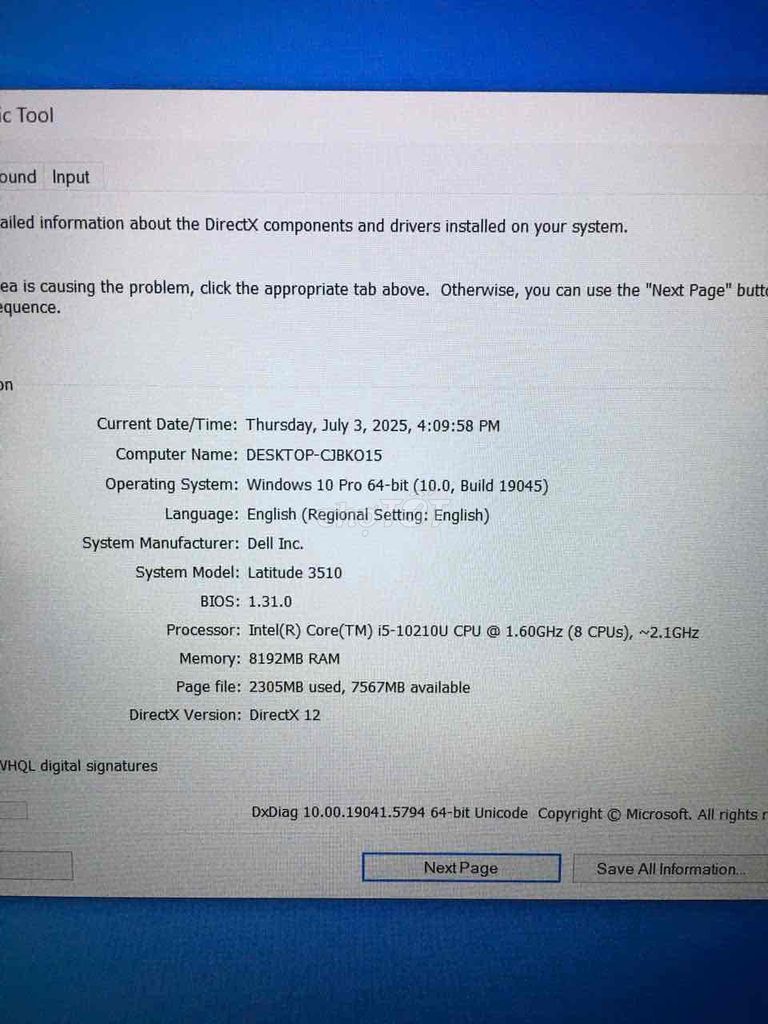 Dell 3510 i5 10210U/ ram 8/ ssd 256/ 15.6 FHD. Mua bán Laptop tại Thành phố Bắc Ninh Bắc Ninh được đăng bởi Lương Bích Luyên  hình 6