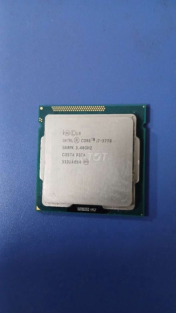 CPU Intel Core i7-3770 3.40GHz. Mua bán Linh kiện (RAM, Card...) tại Huyện Củ Chi Tp Hồ Chí Minh được đăng bởi PCC THÁI AN hình 1