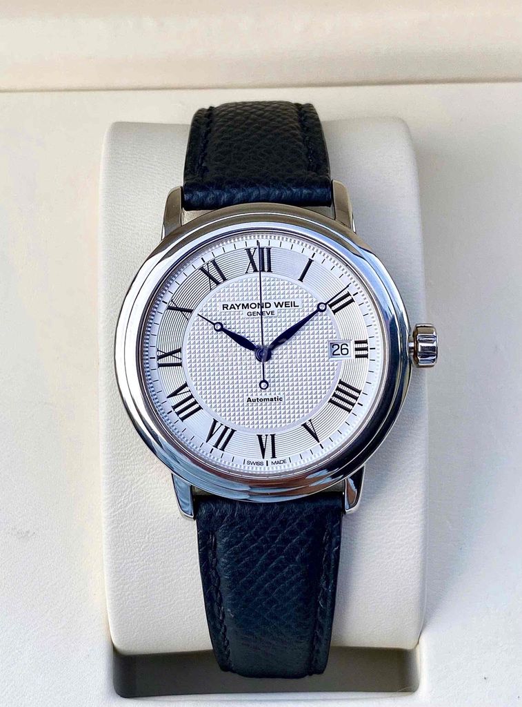 Raymond Weil Maestro White - 2837-STC-00659. Mua bán Đồng hồ tại Quận Hoàng Mai Hà Nội được đăng bởi Anh Tuấn hình 1