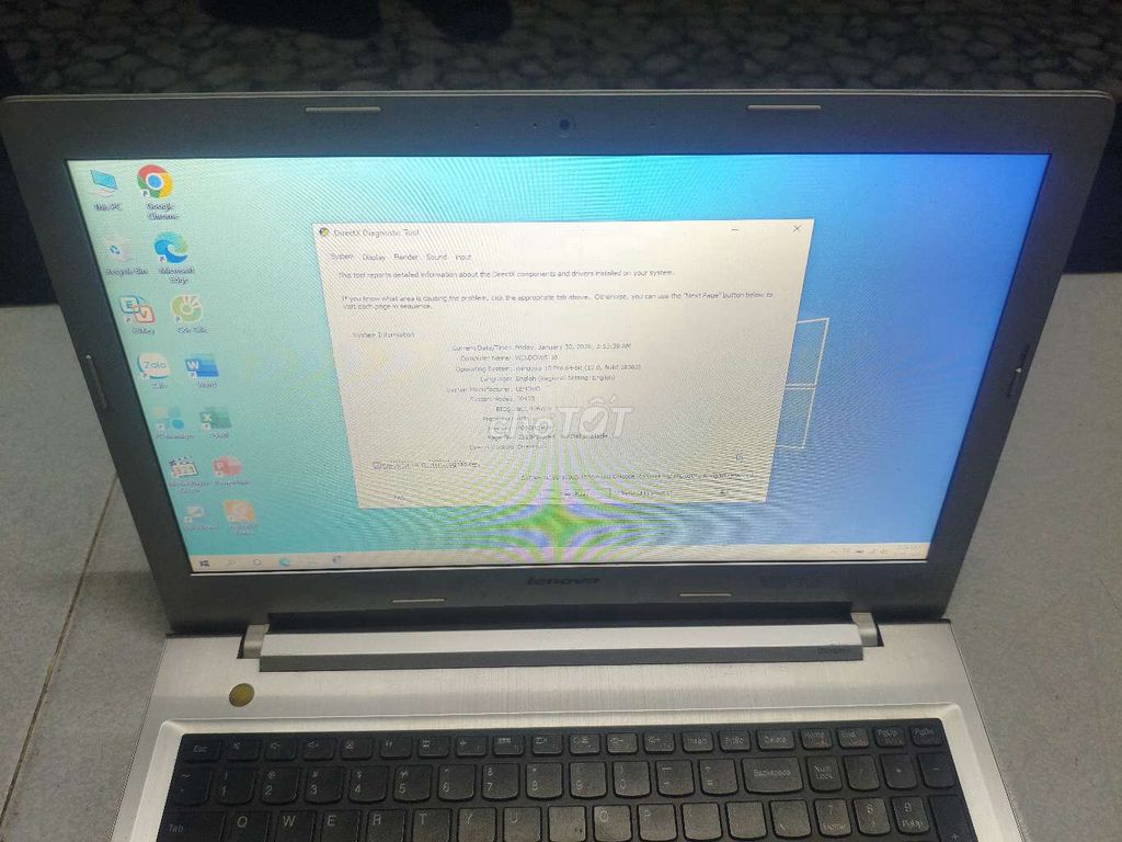 Lenovo Z50-70 i3 4GB/500GB Bạc. Mua bán Laptop tại Quận Gò Vấp Tp Hồ Chí Minh được đăng bởi Đặng văn huy hình 1
