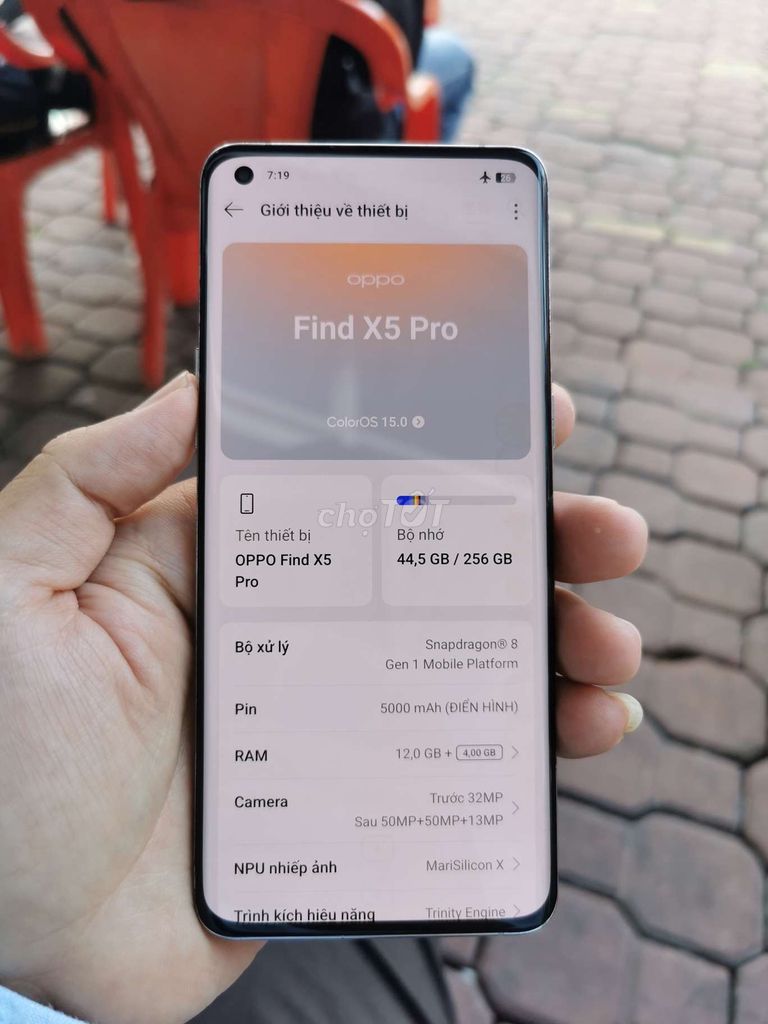 Oppo find x5 pro 12/256 lưu ảnh nhẹ