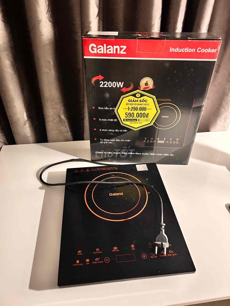 Bếp từ đơn Galanz công suất 2200 W