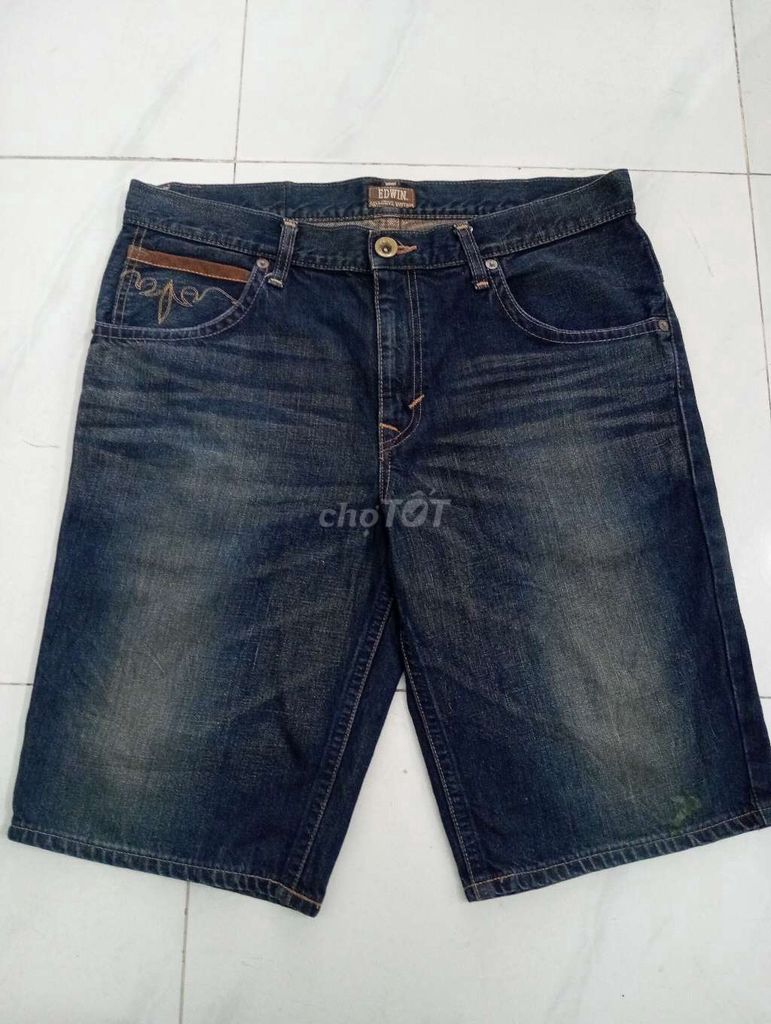 EDWIN Quần short Jean Nam size 36 Xanh đậm. Mua bán Quần áo tại Huyện Củ Chi Tp Hồ Chí Minh được đăng bởi Hằng Phạm hình 1