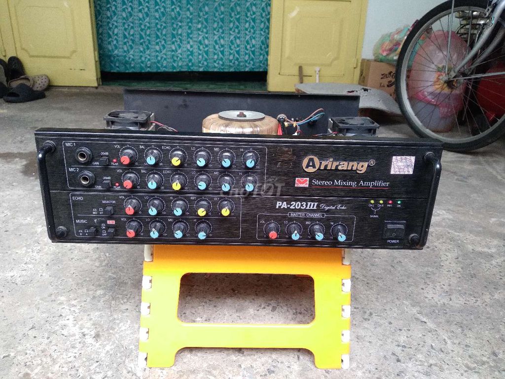 Amply karaoke Arirang PA-203II Đen Đã sử dụng. Mua bán Tivi, Âm thanh tại Huyện Hóc Môn Tp Hồ Chí Minh được đăng bởi xuân lộc hình 1