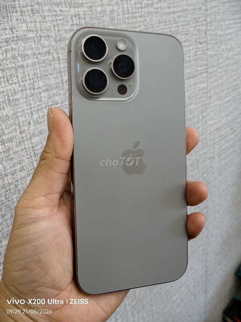 iPhone 16 Pro Max Xám. Mua bán Điện thoại tại Thành phố Buôn Ma Thuột Đắk Lắk được đăng bởi MNmobile hình 1