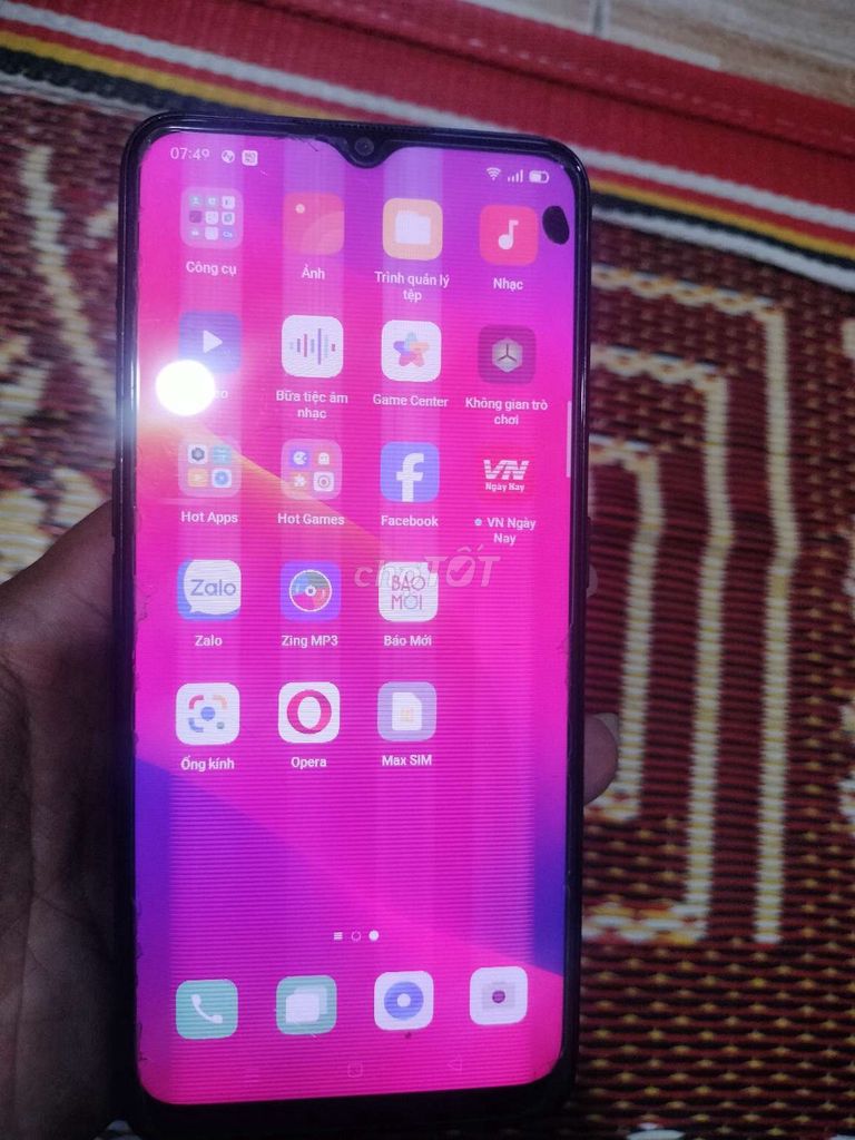 Oppo A5 2020 64GB Đen Đã dùng. Mua bán Điện thoại tại Quận Hoàng Mai Hà Nội được đăng bởi minh tít  hình 1