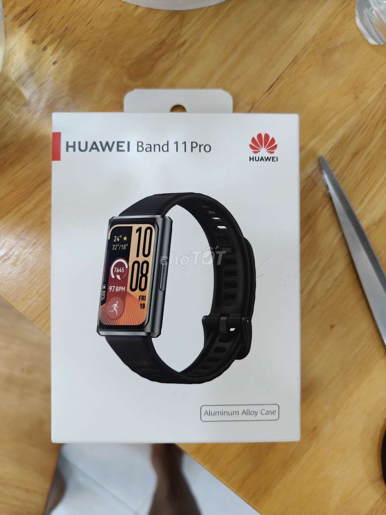 Huawei Band 11 Pro Đen. Mua bán Thiết bị đeo thông minh tại Quận Phú Nhuận Tp Hồ Chí Minh được đăng bởi ANH BI hình 1