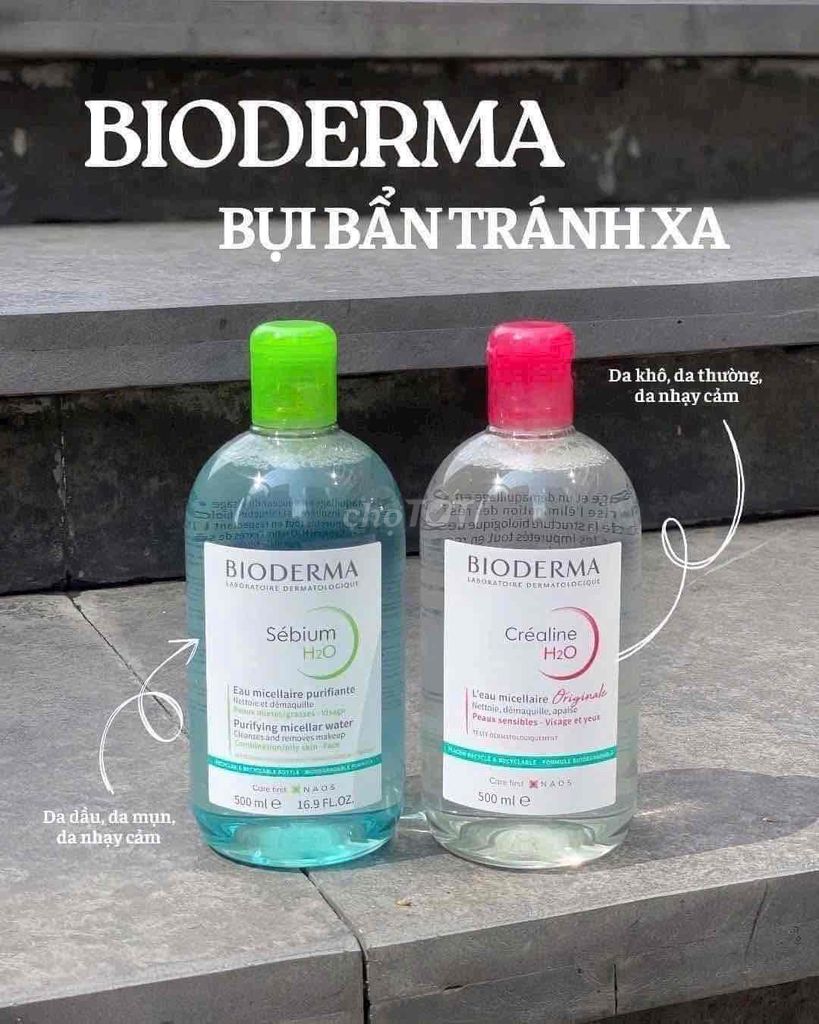 Nước tẩy trang Bioderma. Mua bán Phụ kiện thời trang khác tại Thành phố Bảo Lộc Lâm Đồng được đăng bởi Channie Mỹ Phẩm Giá Tốt Bảo Lộc hình 1