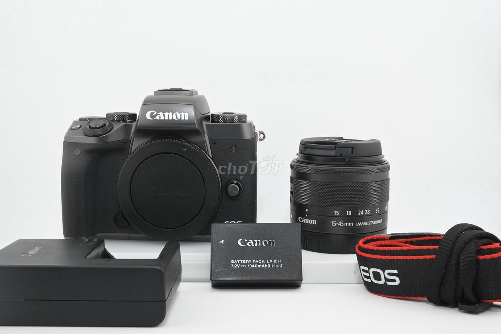 Máy ảnh Canon EOS M5 Đen. Mua bán Máy ảnh, Máy quay tại Quận Tân Bình Tp Hồ Chí Minh được đăng bởi osaka camera hình 1
