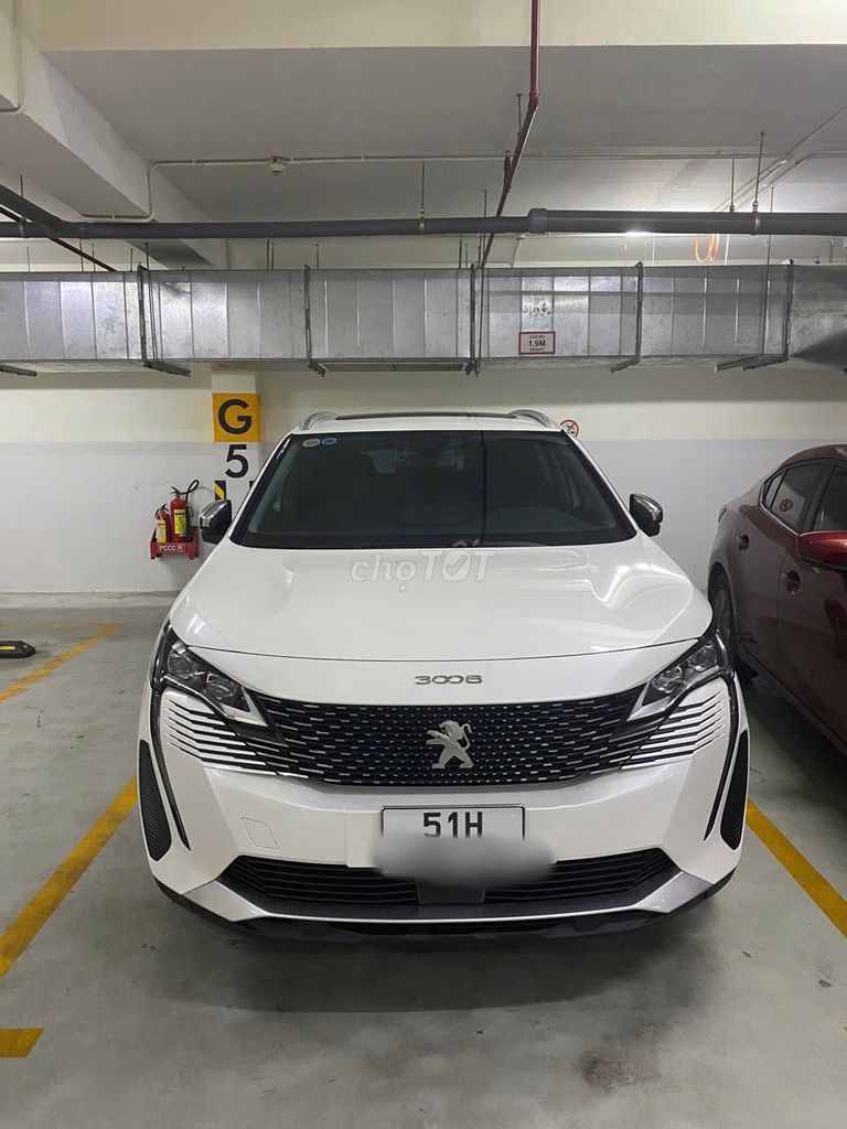 Peugeot 3008 2021 Allure Trắng - 9.000 km