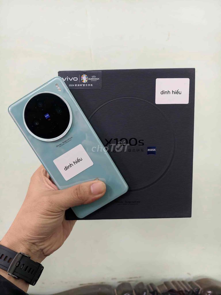 Vivo X100s 16/256g   fulbox Xanh nhạt. Mua bán Điện thoại tại Quận Bình Tân Tp Hồ Chí Minh được đăng bởi thành loc  hình 1