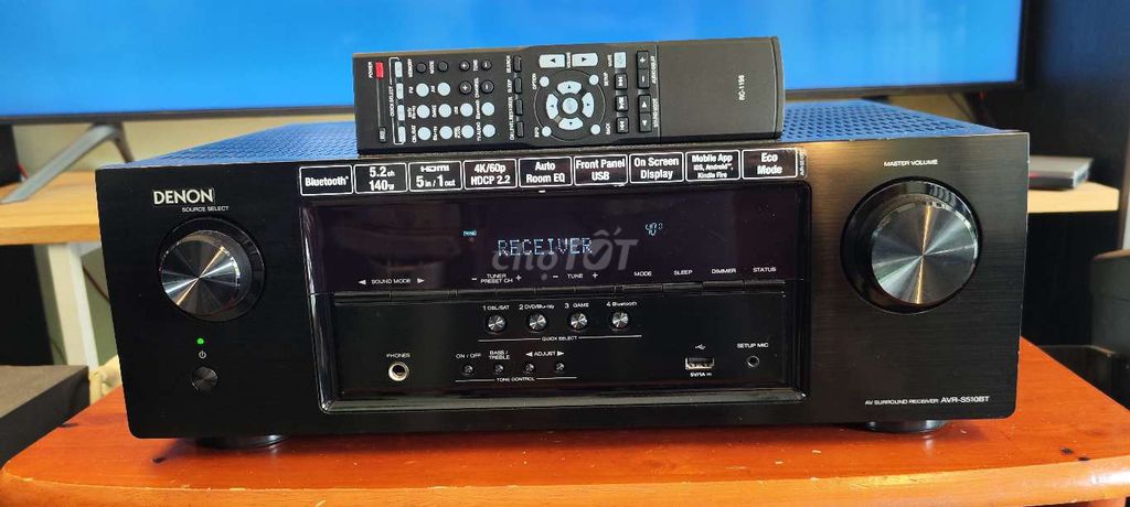 Ampli Denon AVR-S510BT Đen. Mua bán Tivi, Âm thanh tại Quận Bình Tân Tp Hồ Chí Minh được đăng bởi Âm Thanh KTS hình 1
