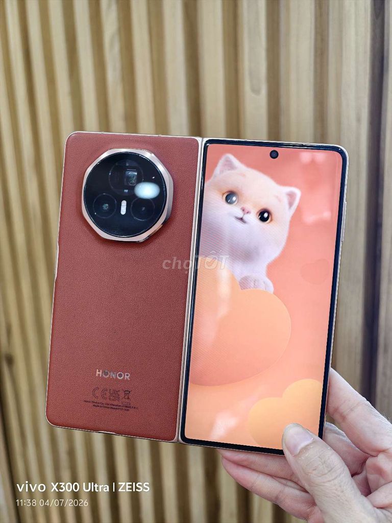 Honor Magic V3 12GB/512GB Đỏ. Mua bán Điện thoại tại Quận 10 Tp Hồ Chí Minh được đăng bởi Tui là Camphone nè hình 1