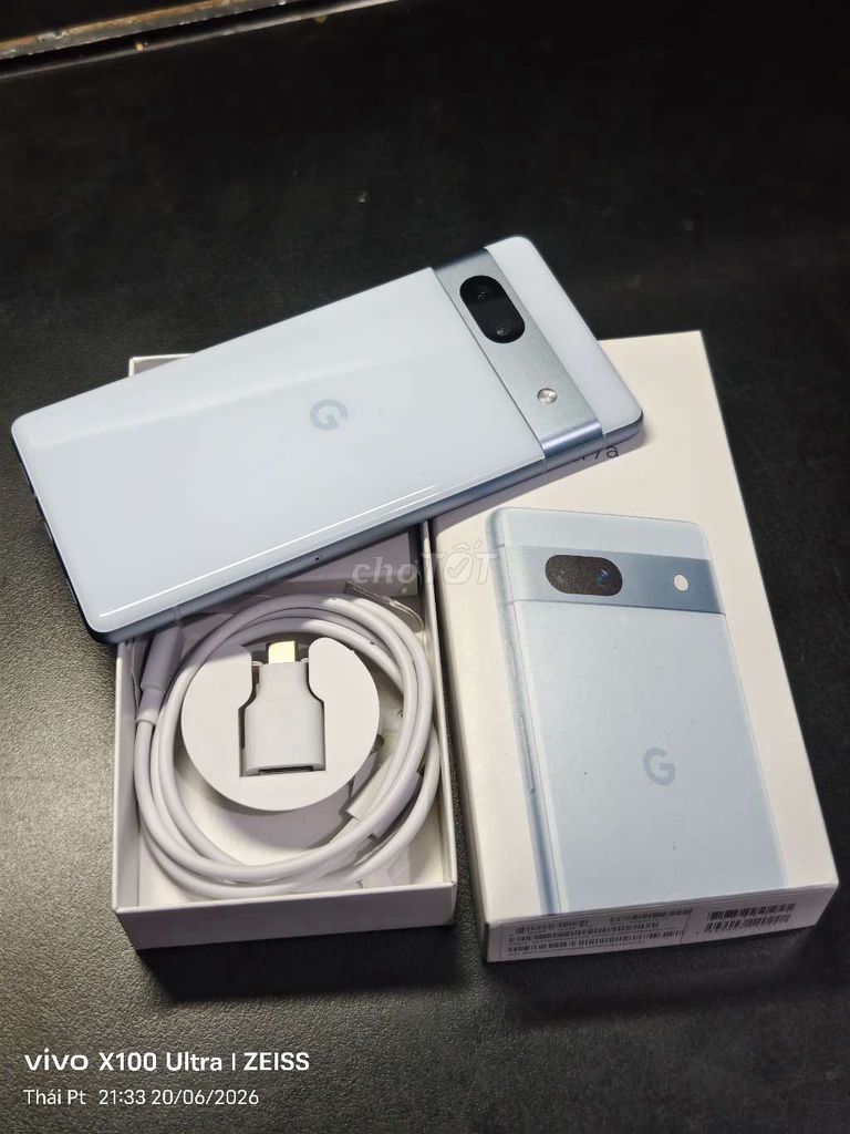 Google Pixel 7a 128GB Trắng Tensor G2. Mua bán Điện thoại tại Thành phố Trà Vinh Trà Vinh được đăng bởi Thái Pt hình 1