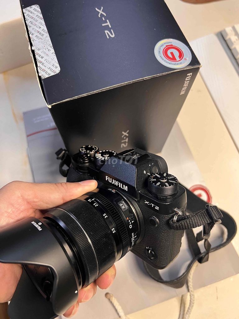 fujifilm XT2 + XF18-55 f2.8-4 fullbox đẹp keng. Mua bán Máy ảnh, Máy quay tại Quận Hoàng Mai Hà Nội được đăng bởi camera6 hình 1