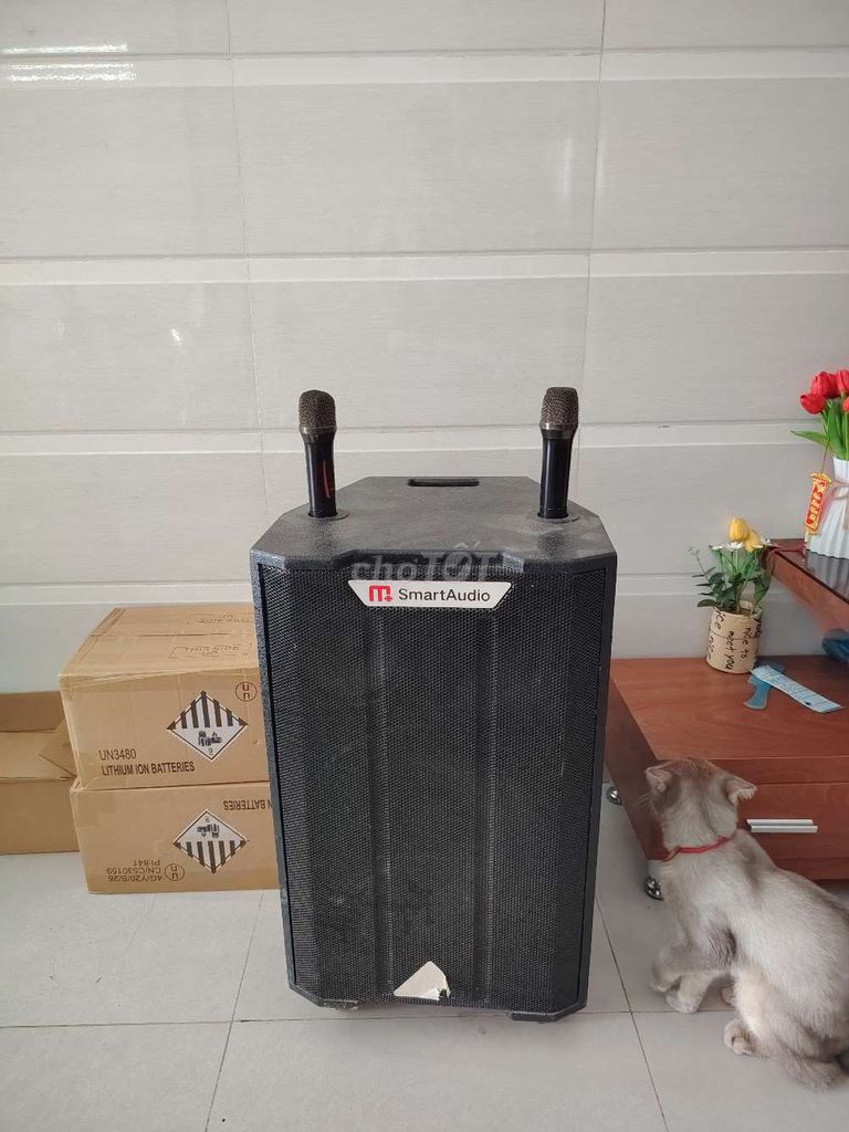 Loa kéo SmartAudio Đen Hư nguồn, hư mic. Mua bán Tivi, Âm thanh tại Quận Ninh Kiều Cần Thơ được đăng bởi Trần Hạo Khang hình 1