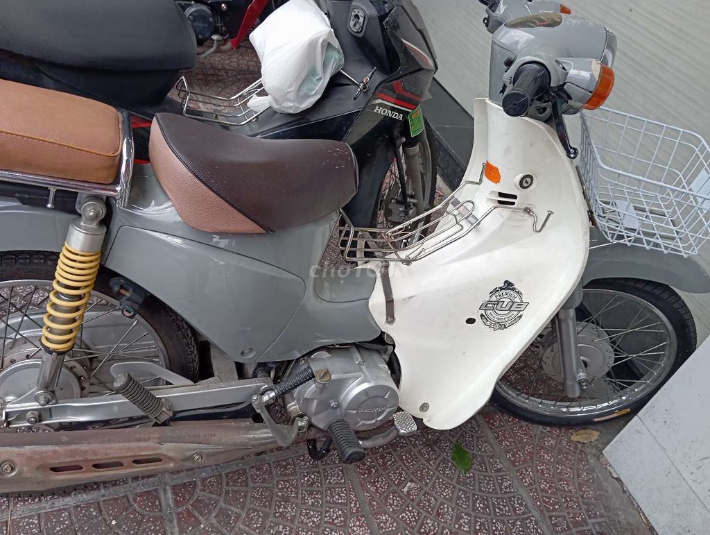 Мопед Viet Thai Cub 50cc 2022, серый цимент