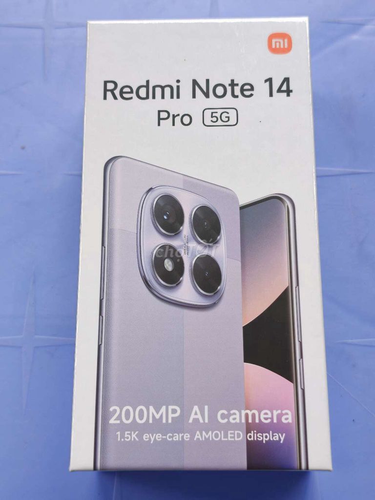 Xiaomi Redmi Note 14 Pro 5G 256GB: MỚI 100% BH 18T. Mua bán Điện thoại tại Quận Ninh Kiều Cần Thơ được đăng bởi ĐIỆN MÁY DUY KHANH hình 1