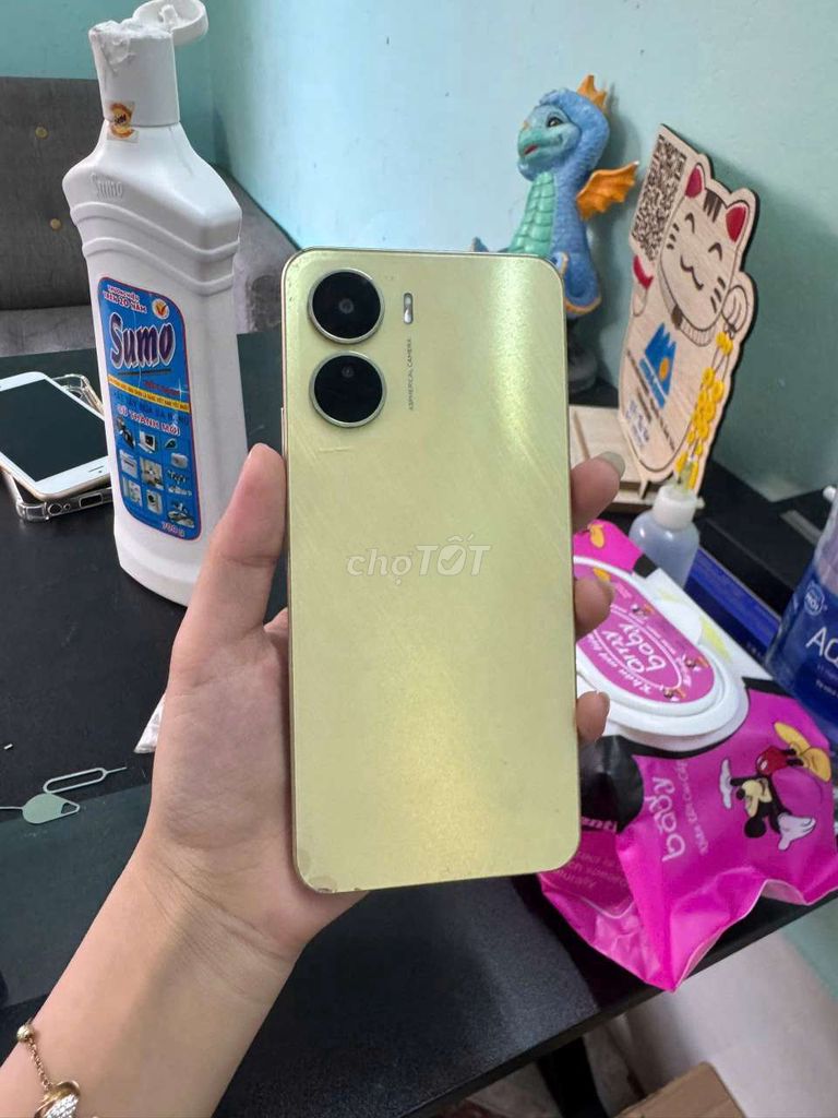 Vivo Y16, 128GB, nứt kính, pin trâu. Mua bán Điện thoại tại Thành phố Thủ Dầu Một Bình Dương được đăng bởi Phước Mobile hình 1