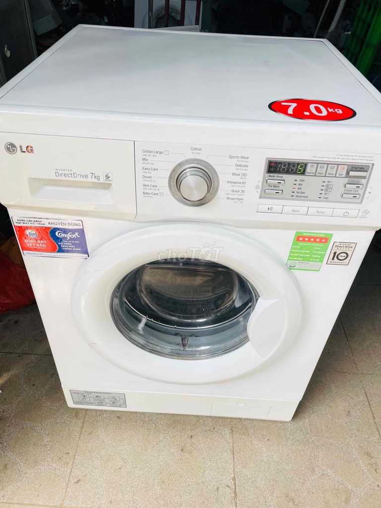 Tlý máy giặt cửa ngang 7kg Inverter. Mua bán Máy giặt tại Thành phố Biên Hòa Đồng Nai được đăng bởi Ngọc Thành hình 1