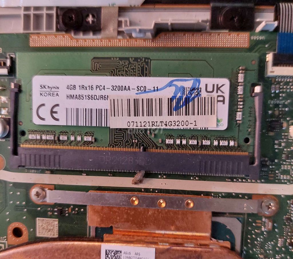 RAM SK Hynix 4GB SSD Intel 512GB. Mua bán Linh kiện (RAM, Card...) tại Huyện Càng Long Trà Vinh được đăng bởi Ngan Ly hình 1