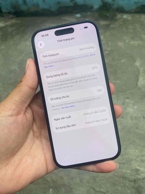 iPhone 15 128GB QT full có nhận gl