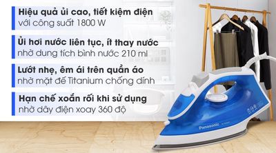 Bàn ủi hơi nước Panasonic NI-M300T-Mới chính hãng. Mua bán Nội thất, đồ gia dụng khác tại Quận Bình Thạnh Tp Hồ Chí Minh được đăng bởi vuquan