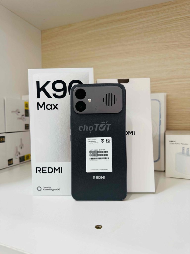 Xiaomi Redmi K90 Max 256GB Xám đen. Mua bán Điện thoại tại Thành phố Long Xuyên An Giang được đăng bởi Ngân KNmobile An Giang  hình 1