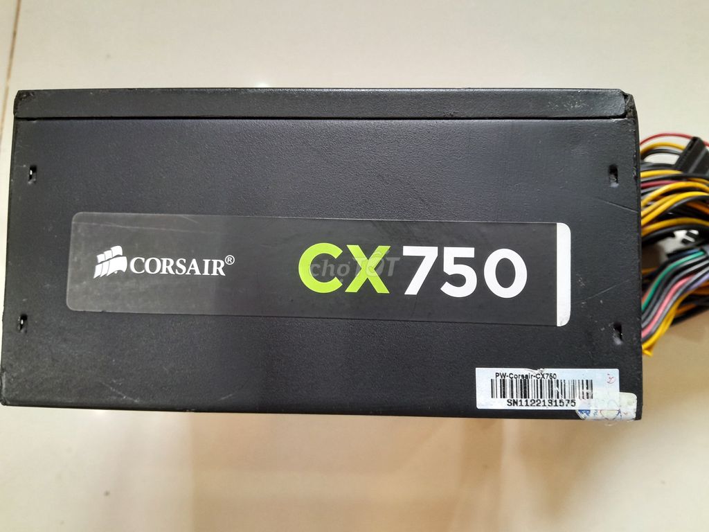 NGUỒN CORSAIR -CX 750- 80 PLUS BRONZE - ZIN 100%