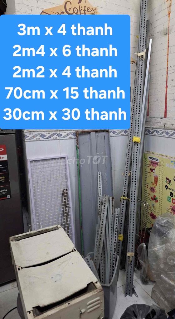 Sắt lỗ V Sắt Còn mới. Mua bán Nội thất, đồ gia dụng khác tại Quận 10 Tp Hồ Chí Minh được đăng bởi Nguyễn Thuận Phát hình 1