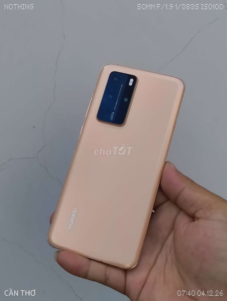 Huawei P40 Pro Vàng Gold keng 99% HIẾM. Mua bán Điện thoại tại Quận Cái Răng Cần Thơ được đăng bởi Ngân Long Trung hình 1
