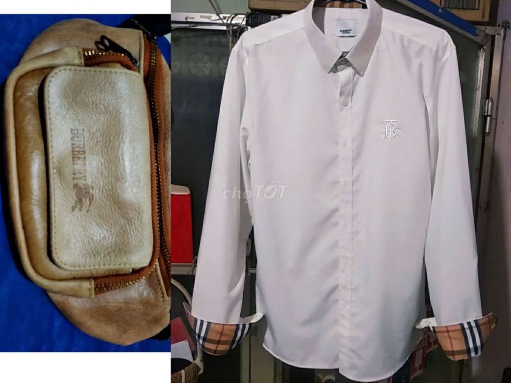 🇮🇹 Combo 2m đồ Ý chính hãng Burberry: Túi và Sơ-mi❤️. Mua bán Túi xách tại Quận Ninh Kiều Cần Thơ được đăng bởi Shop Tứ Quí hình 1