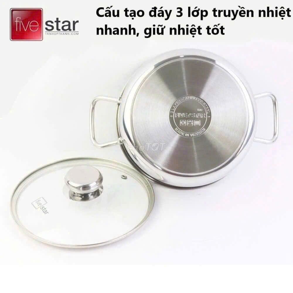 Nồi Five Star Thép không gỉ 26cm. Mua bán Dụng cụ nhà bếp tại Huyện Vạn Ninh Khánh Hòa được đăng bởi Nam Mai hình 1