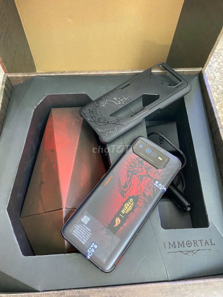 Asus ROG Phone 6 Diablo 16G 512G Likenew FullBox. Mua bán Điện thoại tại Quận Tân Bình Tp Hồ Chí Minh được đăng bởi LUCKY PHONE VN hình 1