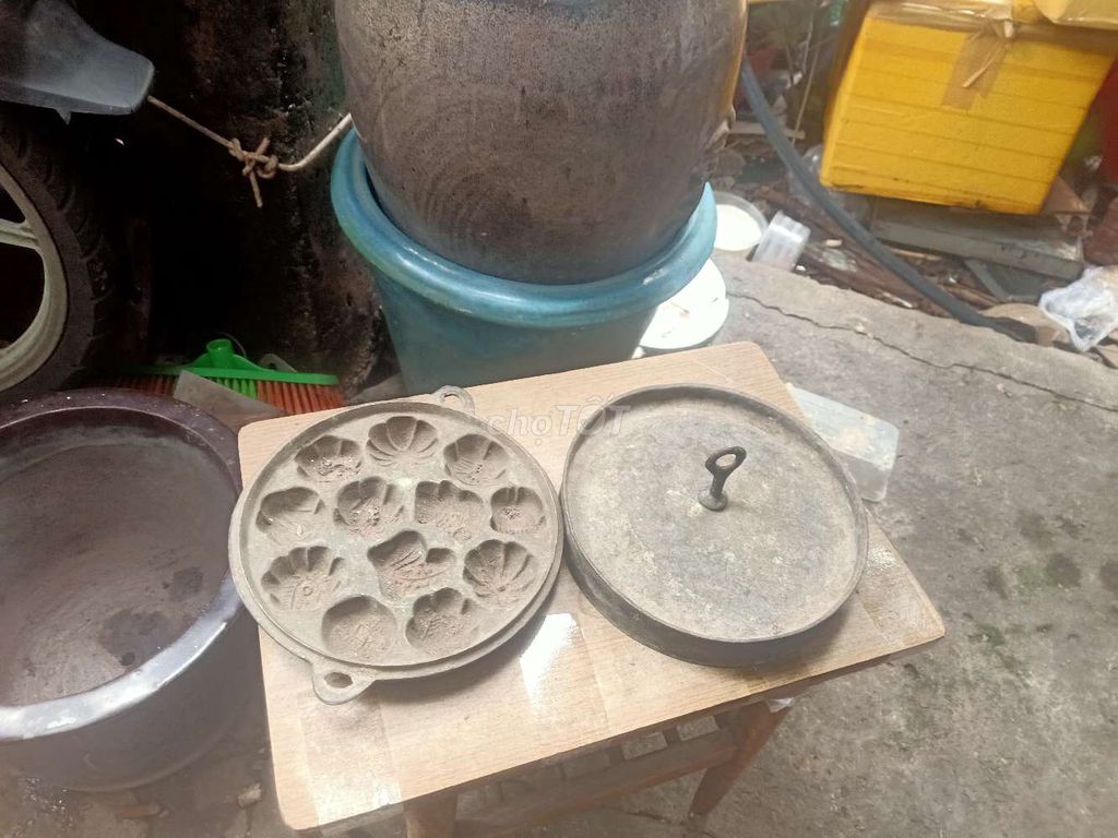 Khuôn đúc bánh Đồng Cổ xưa 4.8kg. Mua bán Dụng cụ nhà bếp tại Quận 12 Tp Hồ Chí Minh được đăng bởi Bé  hình 1