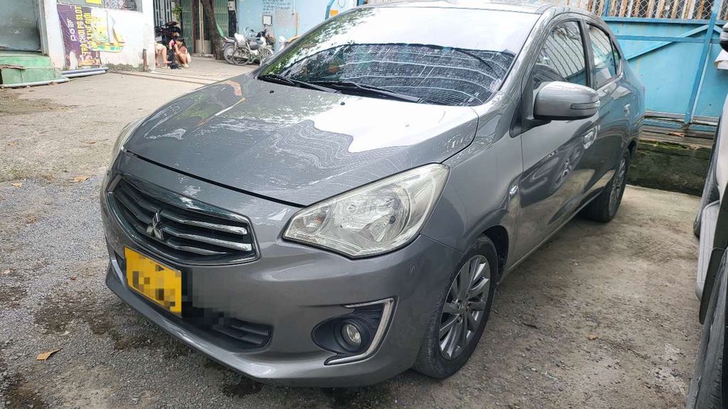 Mitsubishi Attrage 2017 Tự động Xám. Mua bán Ô tô tại Quận 8 Tp Hồ Chí Minh được đăng bởi Mr vinh hình 2