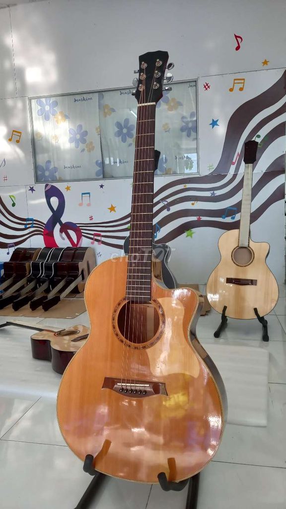 GUITAR ACOUSTIC GỖ HỒNG ĐÀO