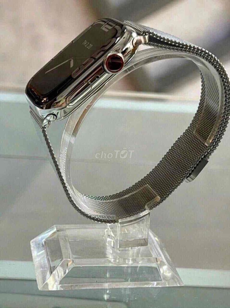 Apple Watch Series 9 45mm Thép trắng keng lte Esim. Mua bán Thiết bị đeo thông minh tại Quận Tân Bình Tp Hồ Chí Minh được đăng bởi Shop Trung Văn Apple Watch hình 1