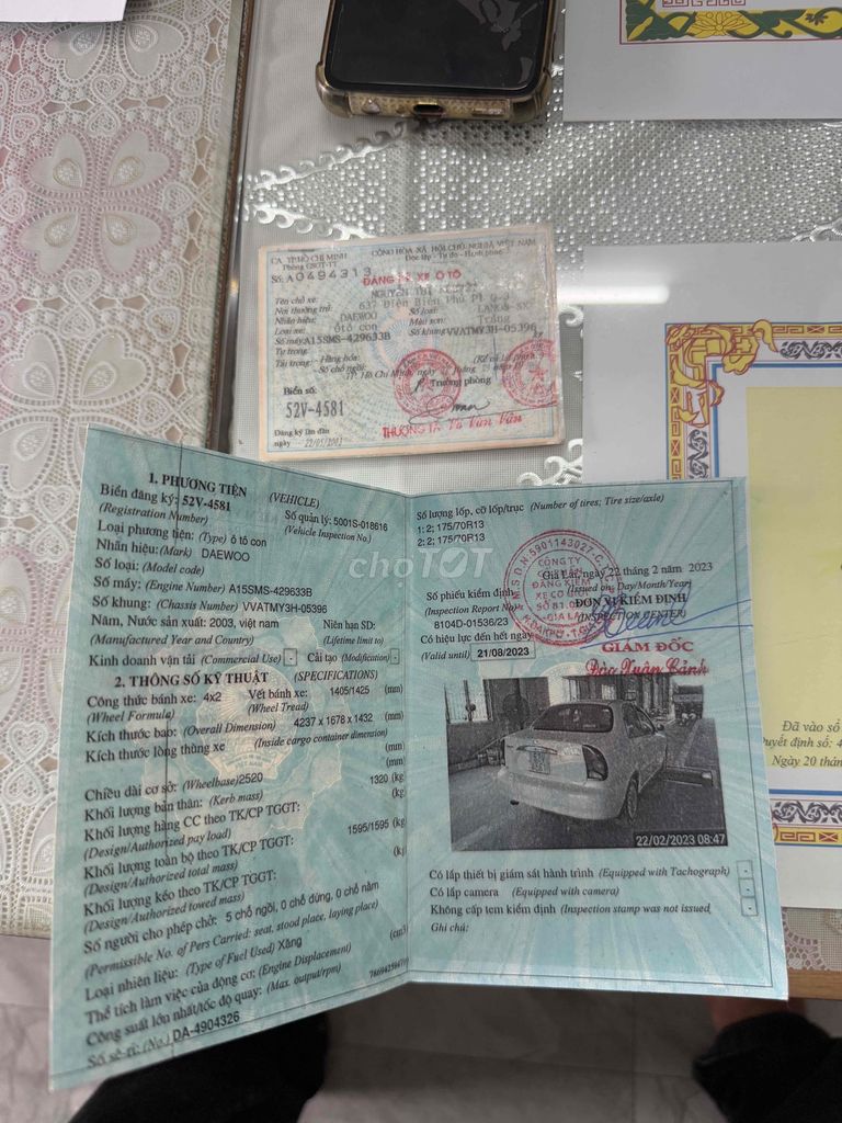 Daewoo Lanos 2003 SX - 140000 km. Mua bán Ô tô tại Thành phố Pleiku Gia Lai được đăng bởi minh hình 15