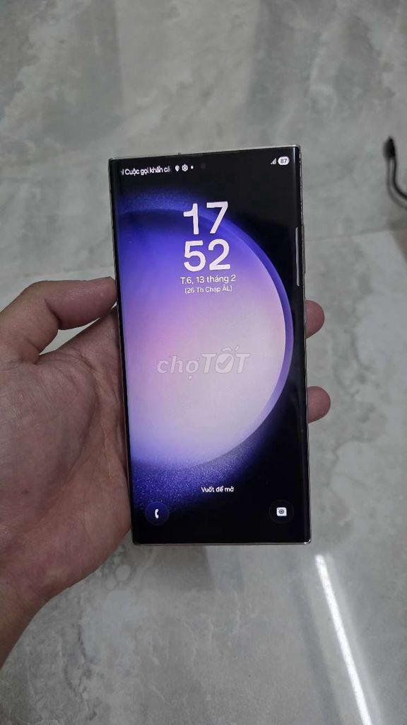 Samsung S23 Ultra Bạc 2 sim 97%. Mua bán Điện thoại tại Quận Liên Chiểu Đà Nẵng được đăng bởi Thien  hình 1