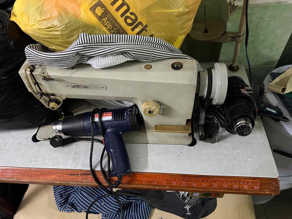 Máy may công nghiệp Brother AEDRA Trắng Đã sử dụng. Mua bán Đồ chuyên dụng, Giống nuôi trồng tại Quận Phú Nhuận Tp Hồ Chí Minh được đăng bởi Quốc Tường  hình 1