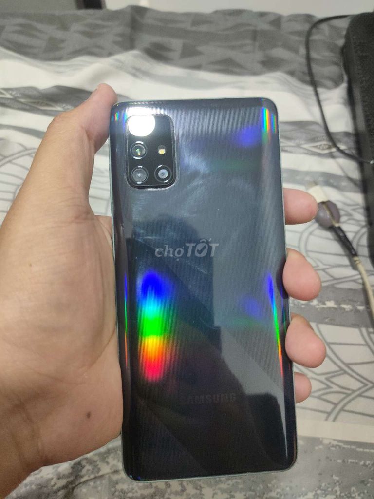 Samsung Galaxy A71 128GB Đen 8GB. Mua bán Điện thoại tại Huyện Long Thành Đồng Nai được đăng bởi Trần Đăng hình 1