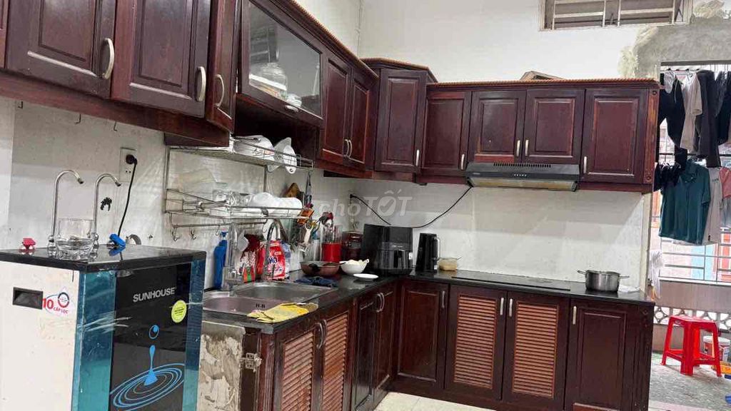 Tủ bếp gỗ căm xe 5m đã qua sử dụng. Mua bán Tủ, kệ gia đình tại Quận Gò Vấp Tp Hồ Chí Minh được đăng bởi nguyen van viet hình 1